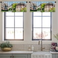 thumbnail image 4 of LALILO Kitchen Curtain Valance Traditional Colorful Rod Pocket Window Curtain 52"x 18" Set of 2, 4 of 6