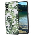 thumbnail image 1 of Compatible with Samsung Galaxy S21 Phone Case, Tropical-Leaves-13 Case Men Women, Flexible Silicone Shockproof Case for Samsung Galaxy S21, 1 of 1