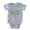 Heather Grey, variant on CafePress - Orange Tree_Tr - Cute Infant Baby Football Bodysuit