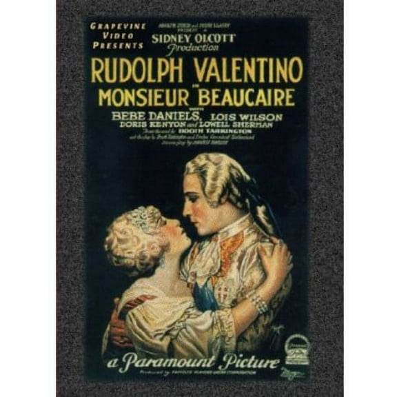 Monsieur Beaucaire (1924) (DVD), Grapevine Video, Drama