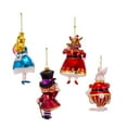 thumbnail image 4 of Kurt Adler 5-5.5-Inch Noble Gems Alice in Wonderland 4-Piece Ornament set, 4 of 4