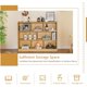 thumbnail image 5 of Songqin 8 Cube Bookcase, Freestanding 3-Tier Open Bookshelf, Modern Storage Display Cabinet, Wood Cube Storage Organizer for Living Room, Kid’s Room, Burlywood, 5 of 18