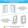 thumbnail image 4 of Window Seal Unit for Portable Air Conditioner and Dryer, Hot Air Shutoff Kit for All Mobile Air Conditioners, Air Exchange Guards with Zip and Strong Hook and Loop Fastener (400cm), 4 of 4