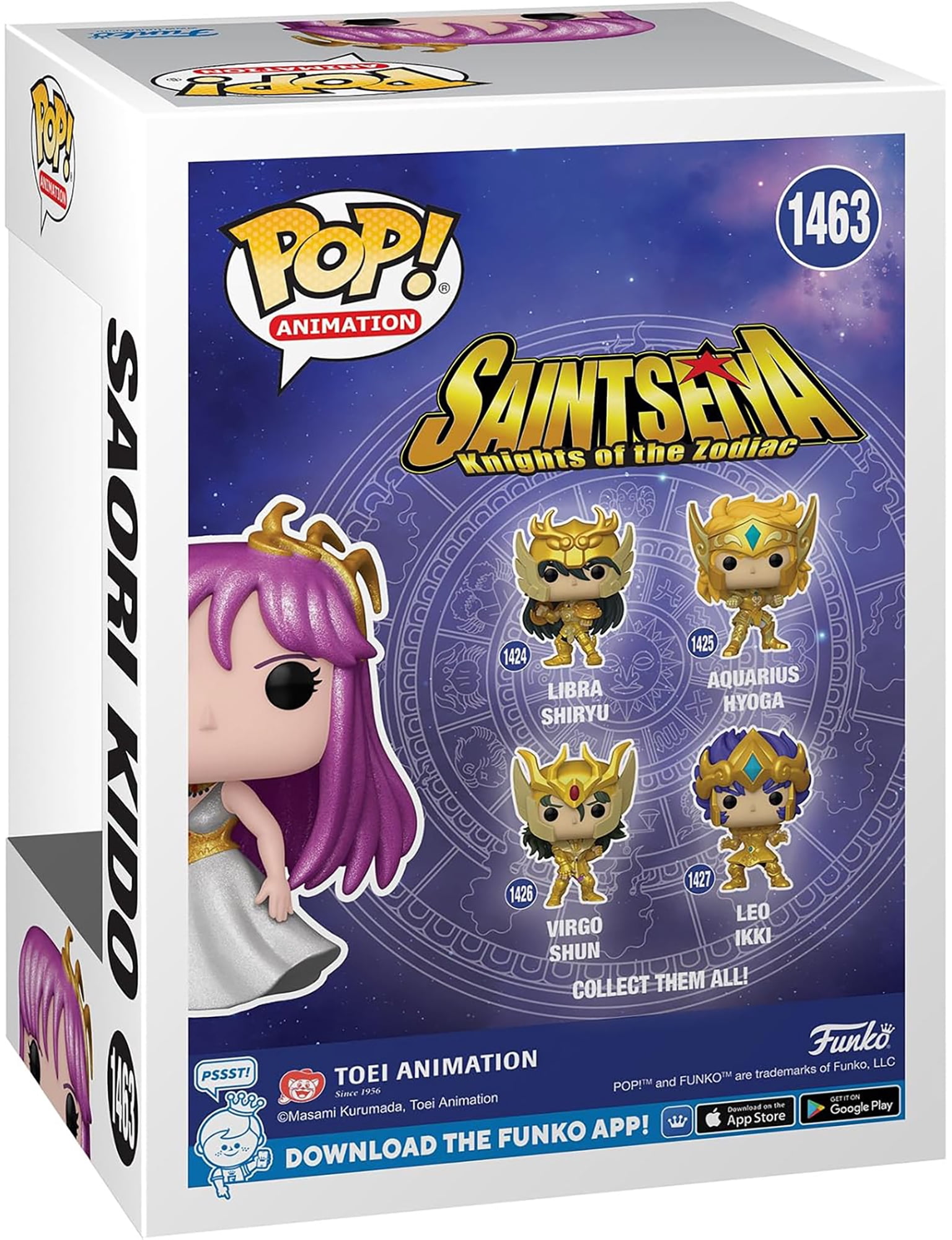Funko POP! ANIME: Saint Seiya Athena (Saori Kido) in Diamond