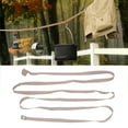 thumbnail image 4 of Camping Lanyard, Wide Application Camping Storage Strap 10.17ft Long Adjustable Design With 2Pcs Carabiners For Utensils, 4 of 8