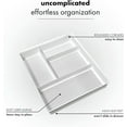 thumbnail image 3 of shiyou-Junk Drawer Organizer 2, White, 3 of 4