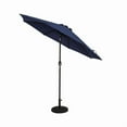 thumbnail image 2 of Bluewave Mirage Ii 9-Ft Octagonal Auto-Tilt Market Navy Blue Umbrella, 2 of 8