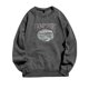 thumbnail image 1 of Gibobby Sudadera mujer Sudadera de vellón de manga larga con cuello redondo para(Gris oscuro,M), 1 of 5