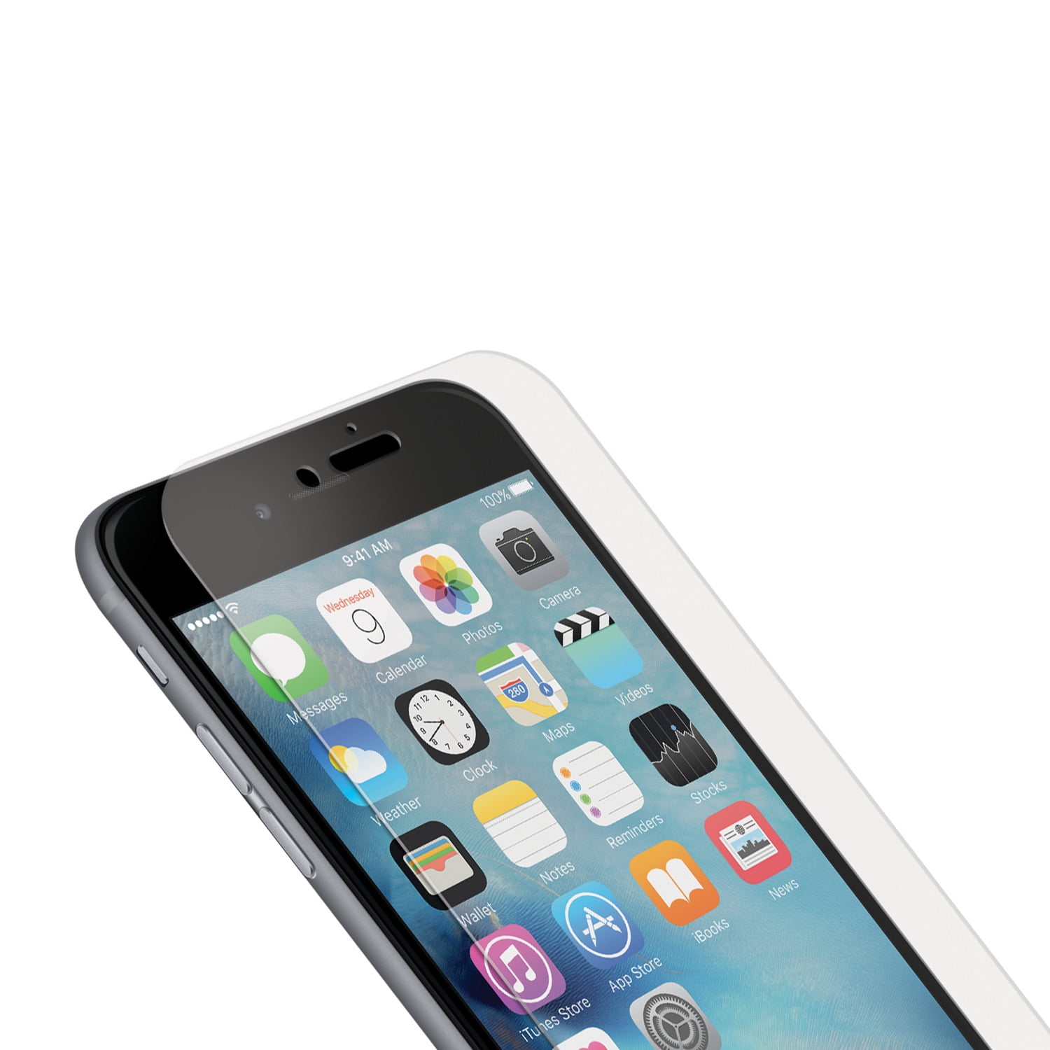 AT&T TGI7PLUS Tempered Glass Screen Protector for iPhone 7 Plus