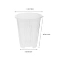 thumbnail image 2 of FONDOTIN 4 Sets Orchid Flower Pots with Holes Clear Nursery Pots for Monitor Root Development, 2 of 8