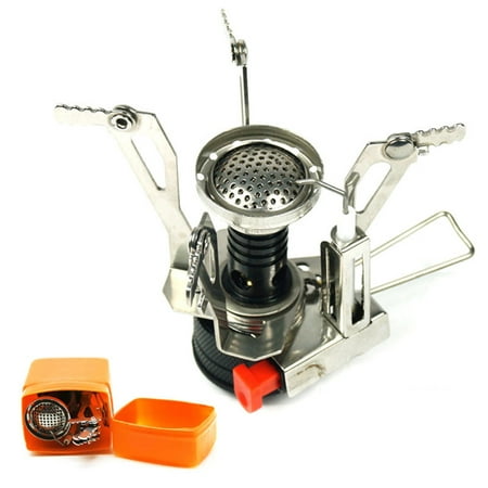 Portable Folding Outdoor Stove Cookware Gas Camping Stove Hiking Picnic BBQ Tank Cooker Furnace