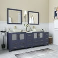 thumbnail image 3 of Vanity Art 84" Double Sink Bathroom Vanity Set with Engineered Marble Top and Free Mirrors, 3 of 11