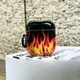 thumbnail image 4 of AMERTEER Étui d'Écouteurs Flamme Housse de Protection pour Airpods 1/2/3/4/Pro, 4 of 5