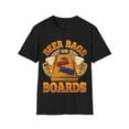 thumbnail image 2 of Beer Bags and Boards Funny sarcastic Cornhole outdoor Art Unisex T-Shirt, 2 of 8
