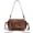 Brown, variant on Trendy Bow Hobo Bags Women PU Leather Underarm Shoulder Crossbody Purses Cute Satchel Bags Mini Evening Tote Handbags