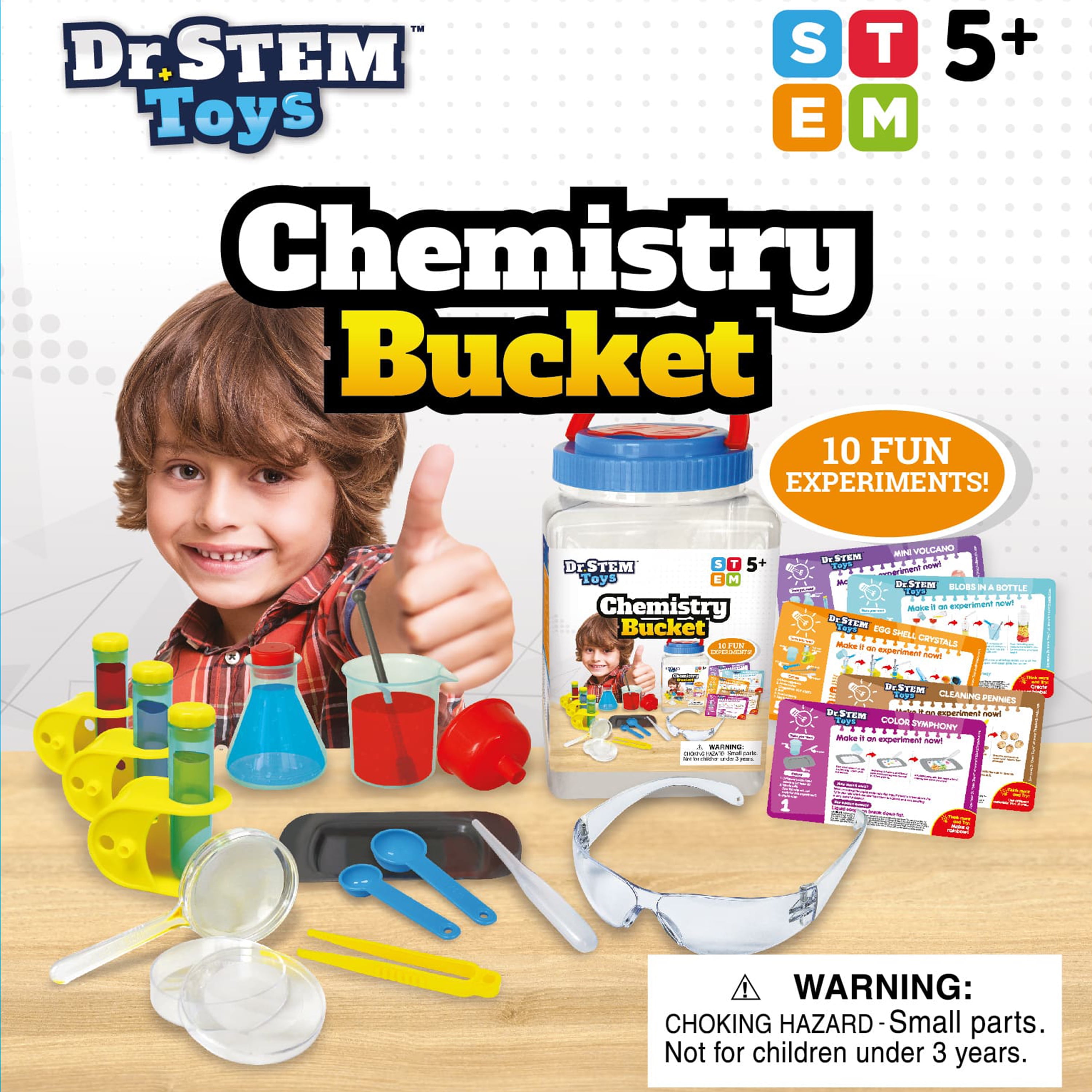 Children's Chemical Toy Kit Stem Science Education Desktop Learning Toys,  Plastic Measuring Cup With Graduation, Liquid And Dry Measuring Cups,scientific  Experimental Tools - Temu