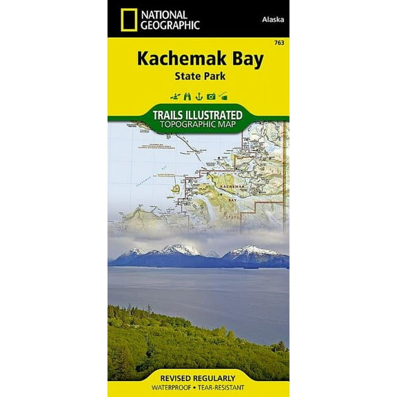 National Geographic Trails Illustrated Map Kachemak Bay State Park: Alaska, USA - Paperback