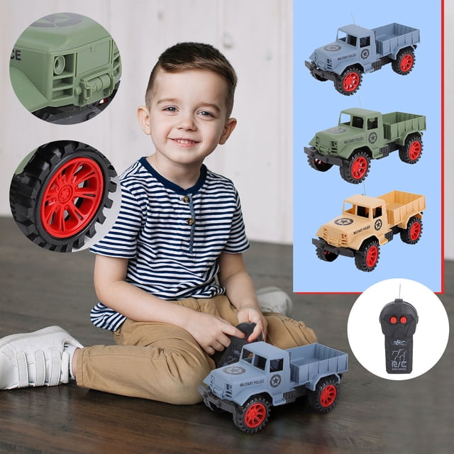 YEYDS 1:24 Two-Way Remote Control Vehicle, Simulation Car Model for Children, Fun Toy Car with Realistic Features for Play Clearance Sales Today Deals Prime