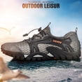 thumbnail image 4 of Mens Water Shoes Quick Dry Breathable Mesh Hiking Aqua Shoes Non Slip Outdoor Beach River Trekking Shoes, 4 of 5