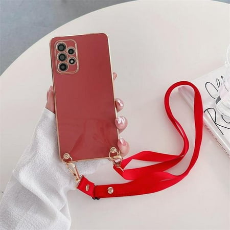 Crossbody Lanyard Plating Case For Oneplus 9 10 11 Pro Ace 2 V 2v 9r 8t 9 R 10r 10T Cord Silicone Back Cover One Plus 9pro 10pro