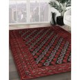 thumbnail image 3 of Ahgly Company Machine Washable Indoor Rectangle Traditional Bakers Brown Area Rugs, 8' x 12', 3 of 7