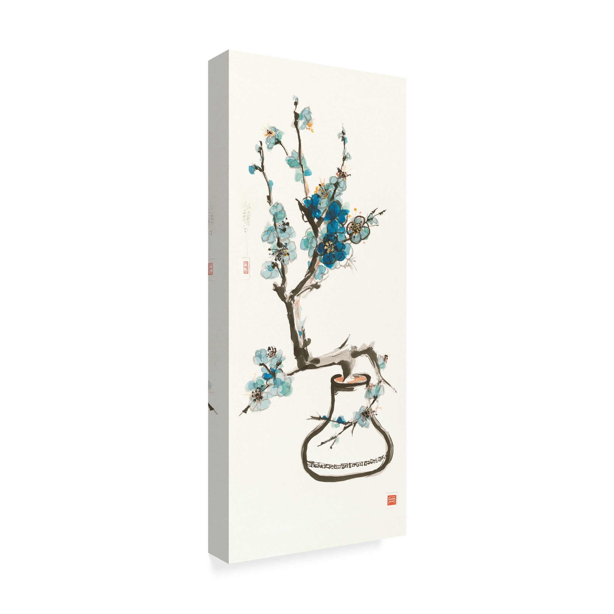 Trademark Fine Art 'Blue Blossom' Canvas Art by Chris Paschke