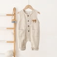 thumbnail image 2 of Kids Summer Pants,Summer Long Pants for Girls,Children's Spring And Summer Corduroy Heart-shaped Printed Overalls, 2 of 5