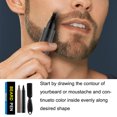 thumbnail image 2 of Wild Bristle Lastics Care Brush Four Forks Head Beard Filler Pen Suit, 2 of 7