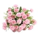 thumbnail image 2 of Ramo de flores artificiales Arranjo de claveles de hortensia - Decoración floral sintética pequeña de alta gama, centro de mesa de boda realista, decoración para la exposición del hogar, 2 of 4