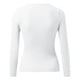 thumbnail image 5 of Jersey de manga larga con cuello en V para mujer: top de punto liso, corte ajustado para uso informal/al aire libre, tallas S-XL, 5 of 5
