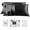 Black, variant on PROMEED 100% Mulberry Silk Pillowcase for Hair and Skin with Zipper, 23 Momme, Both Sides Pure Silk Pillow Case, Grade 6A+ Real Silk Case (Standard 20"x26", Light Grey)