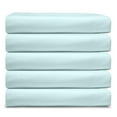thumbnail image 6 of Clara Clark RV/Short Queen 6-Piece Bed Set for Campers - Deep Pocket Fitted Sheet Luxury Soft Microfiber, Light Blue, 6 of 6