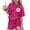 Hot Pink, variant on akafmk Summer Teen Girls 2 Piece Outfit Sets Short Sleeve T-Shirt Printed Shorts Matching Sets 3-15 Years