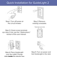 thumbnail image 4 of Single - SnapPower GuideLight [For Duplex Outlets] - Replaces Plug-In Night Light - Electrical Receptacle Wall Plate With LED Night Lights - Auto On/, 4 of 7