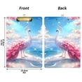 thumbnail image 5 of FORMRS Acrylic Clipboard with Low Profile Clip Standard A4 Letter Size, 12.5" x 9", Peacock, 5 of 8