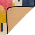 thumbnail image 3 of Yayeee Area Rugs for Living Room 6.7'x4.8' Indoor Non Slip Washable Bedroom Carpet, Art Geometric, 3 of 5