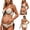 #04 Beige, variant on Maternity Women's One Piece Swimsuit V Neck Spaghetti Straps Bathing Suit Full Coverage Summer Backless Swimwear #01 Black, Size S