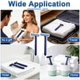 thumbnail image 6 of 12 Pack Disposable Razors for Men, Men's Disposable Shaving Razors, Triple Blade Disposable Shaving Razors with Lubricating Strip, Anti-Slip Handle Disposable Shaver for Travel Hotel Home Daily Shave, 6 of 7
