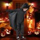 thumbnail image 5 of Disfraz de murciélago para niños ZHCH mono con capucha y alas para Halloween 110-130 cm, 5 of 5