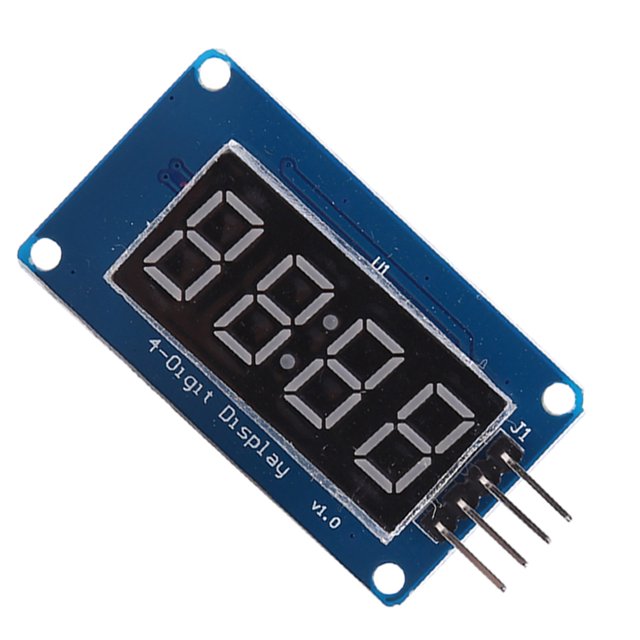 Display Module, LED Module, Digital LED Display Module Red Light LED Digital Display Brightness, LED Segment Displays, Controls