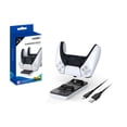 thumbnail image 1 of PS5 DualSense Controller Charging Dock - Dual-Slot Charger for 2 PS5 Controllers Simultaneously, Includes Contact Adapter, Fast Charging with LED Indicators, Anti-Slip Stable Base, 1 of 5