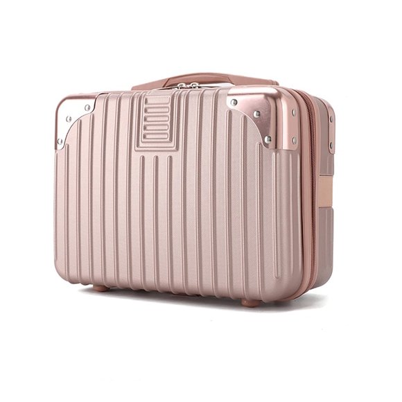 Estuche cosmético Yoanlayr Hard Shell para equipaje de mano de viaje de 14 pulgadas