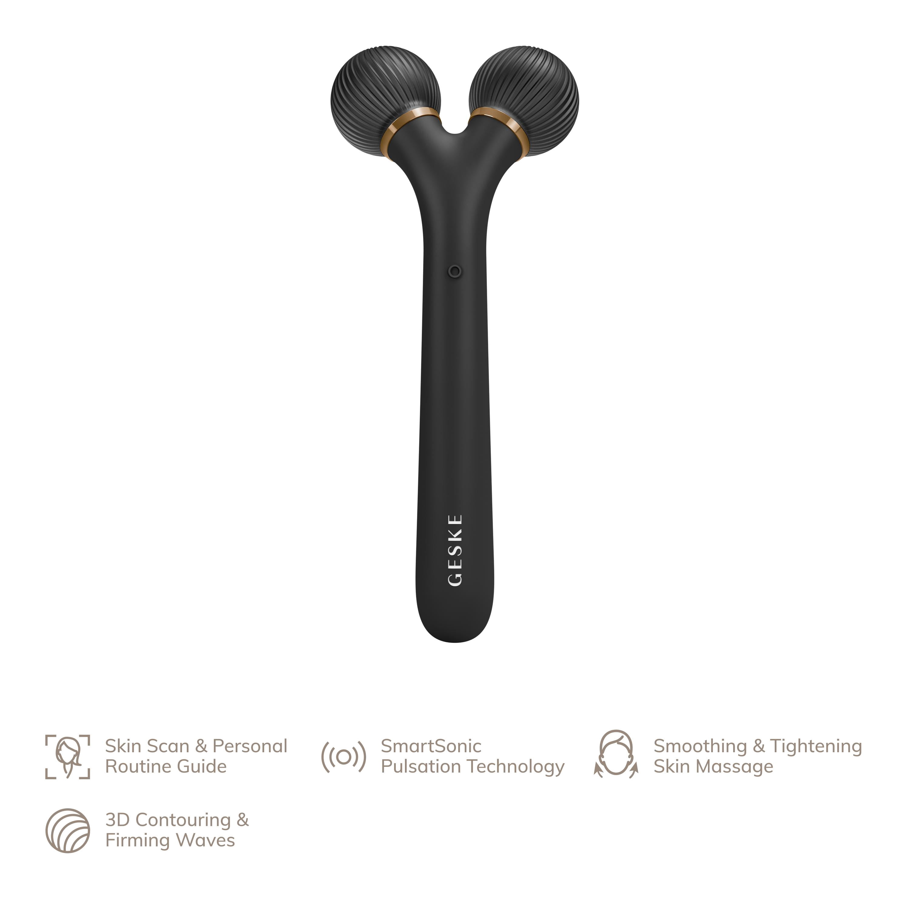 GESKE Sonic Facial Roller 4 in 1 Gray