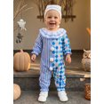 Cjfdfy Toddler Baby Boy Girl Halloween Clown Costume Striped Contrast