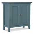 thumbnail image 1 of Armoire de Rangement Basse Transitionnelle Amherst de 32 Pouces de Large en Bleu Français, 1 of 9