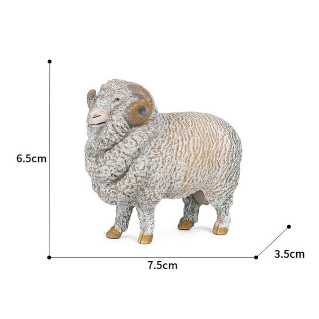 Realistic Poultry Animals Simulation Goat Alpaca Lamb Antelope Ranch Poultry Model PVC Action Figure Figurines Education Kid Toy