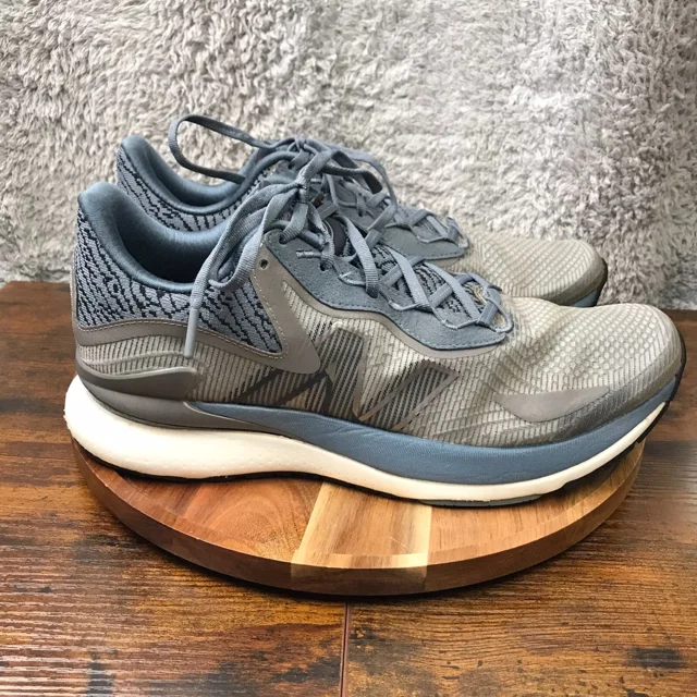 New Balance Lerato Sneakers Mens 13D Gray/Blue Running Shoes MLERAGG