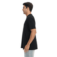 thumbnail image 2 of Zfeel ZF220 Heavyweight T-Shirt for Men, 6 oz. Ring-Spun Cotton, Print-Ready Tee, Black, XL, 2 of 5