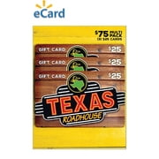 Texas Roadhouse (3x25) MP eGift Card