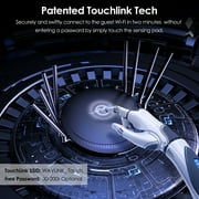WiFi Router 3000Mbps, Wi-Fi 5 Router with Touchlink/MU-MIMO/Beamforming Wifi Repeater with WAN/LAN